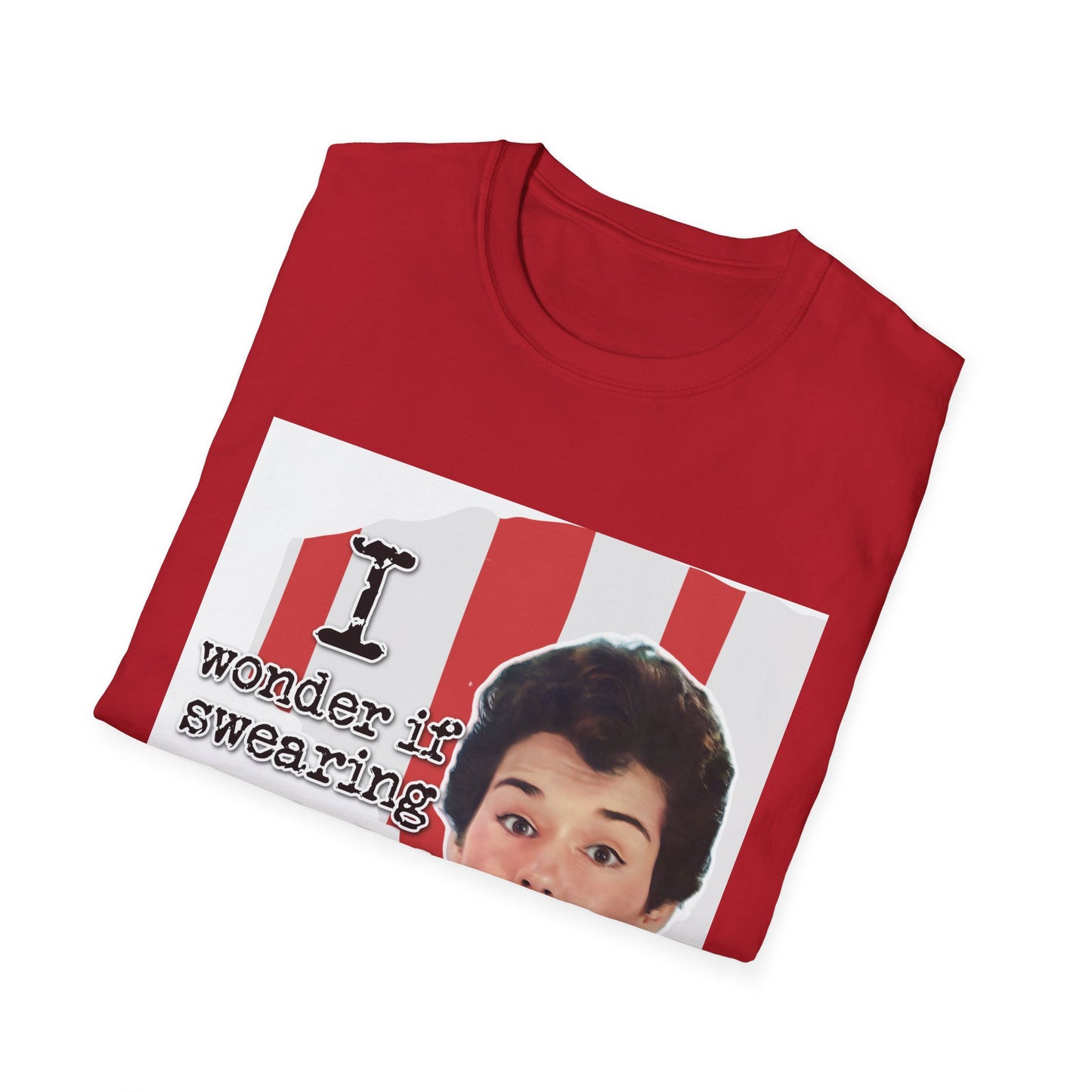"I wonder if swearing will help?" - Retro Humor T-Shirt