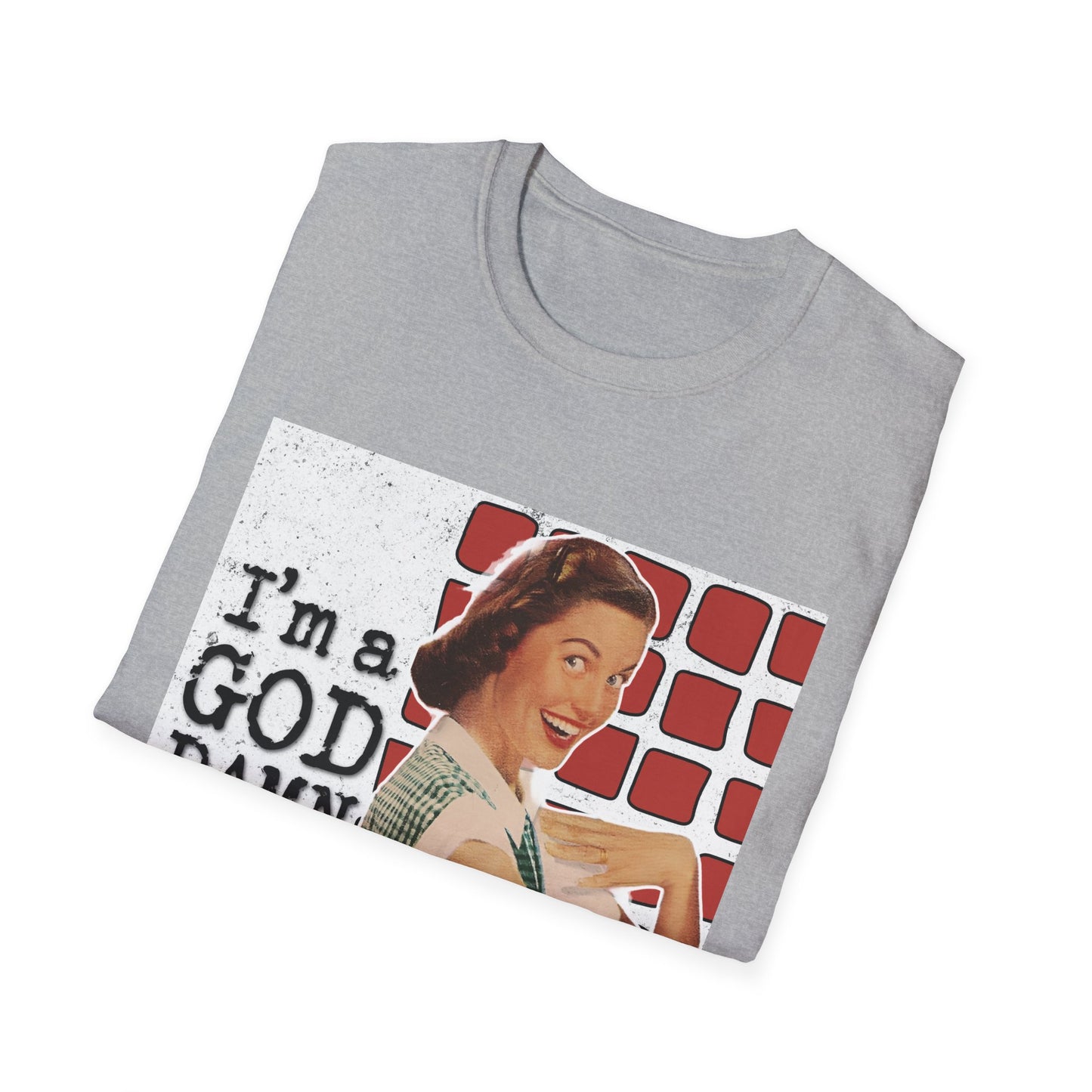 "GD delight" - Retro Humor T-Shirt -