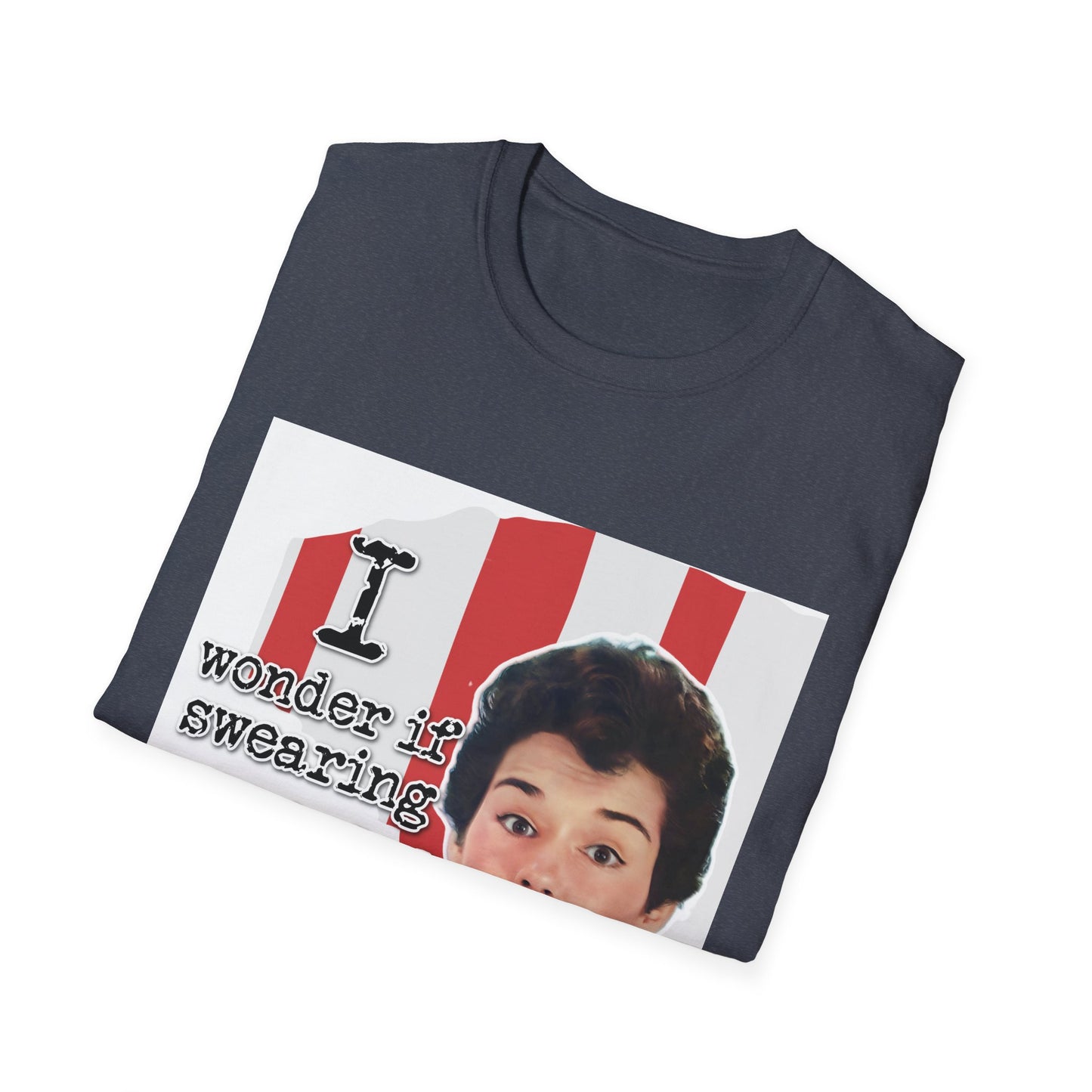 "I wonder if swearing will help?" - Retro Humor T-Shirt