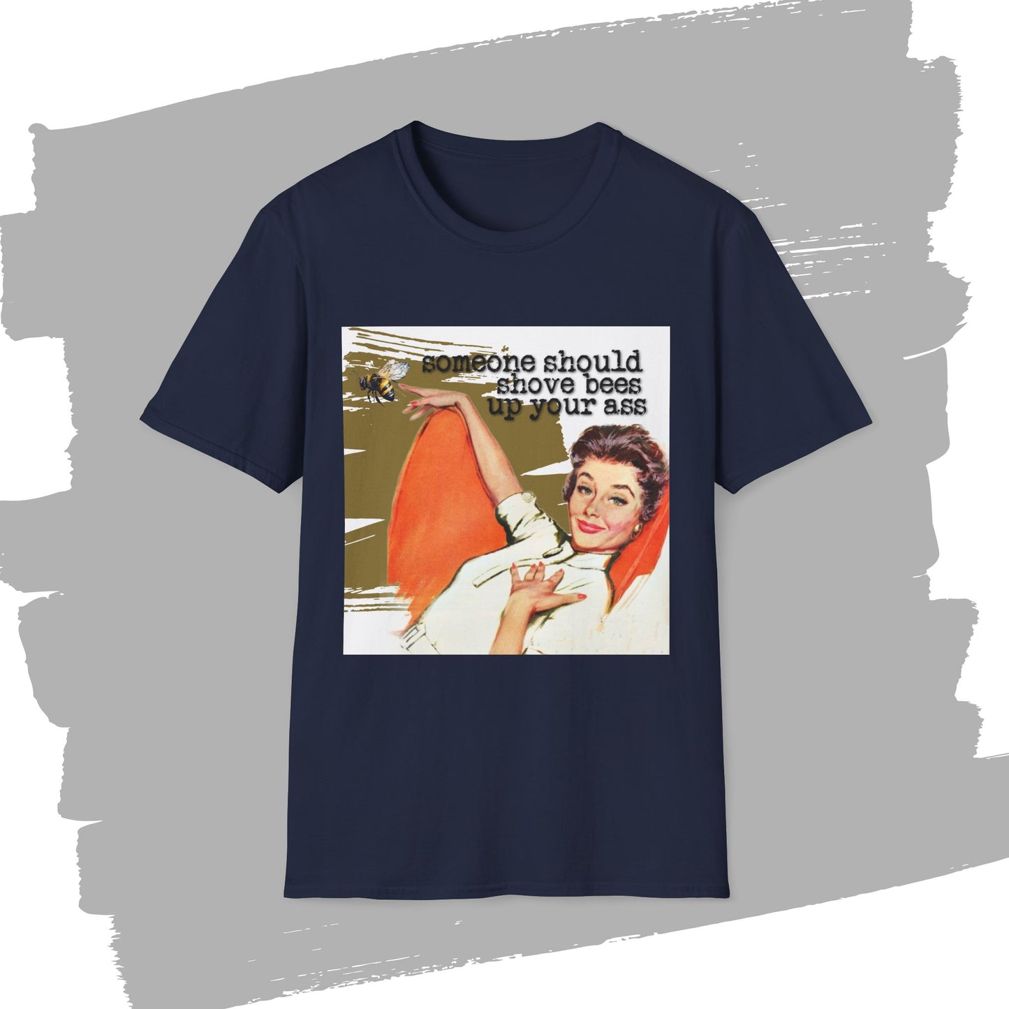 "Someone Should BEES" - Retro Humor T-Shirt -
