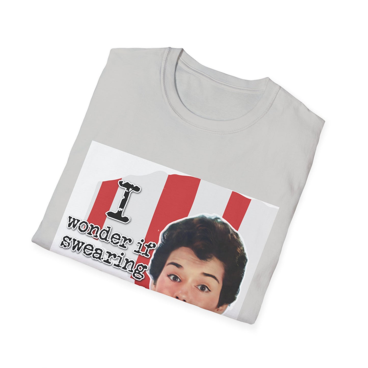 "I wonder if swearing will help?" - Retro Humor T-Shirt