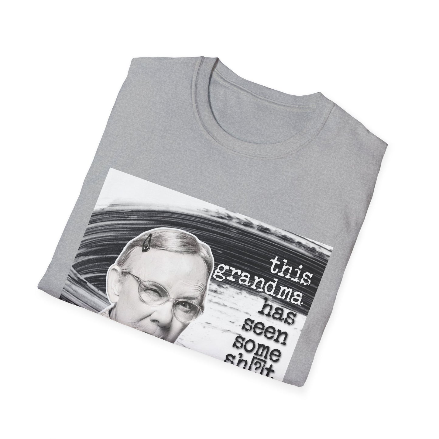 "This GRANDMA has seen some" - Retro Humor T-Shirt -