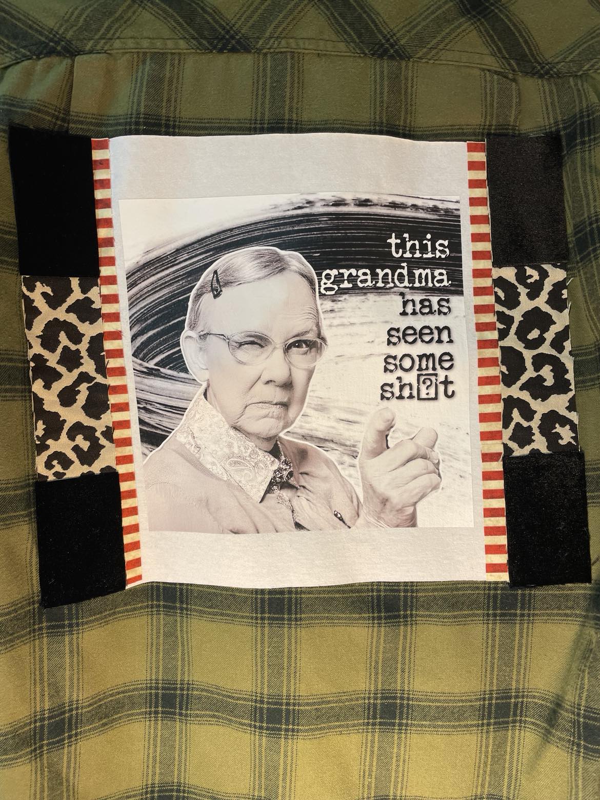 “This Grandma Has Seen Some Sh*t” – Leopard Legacy Flannel