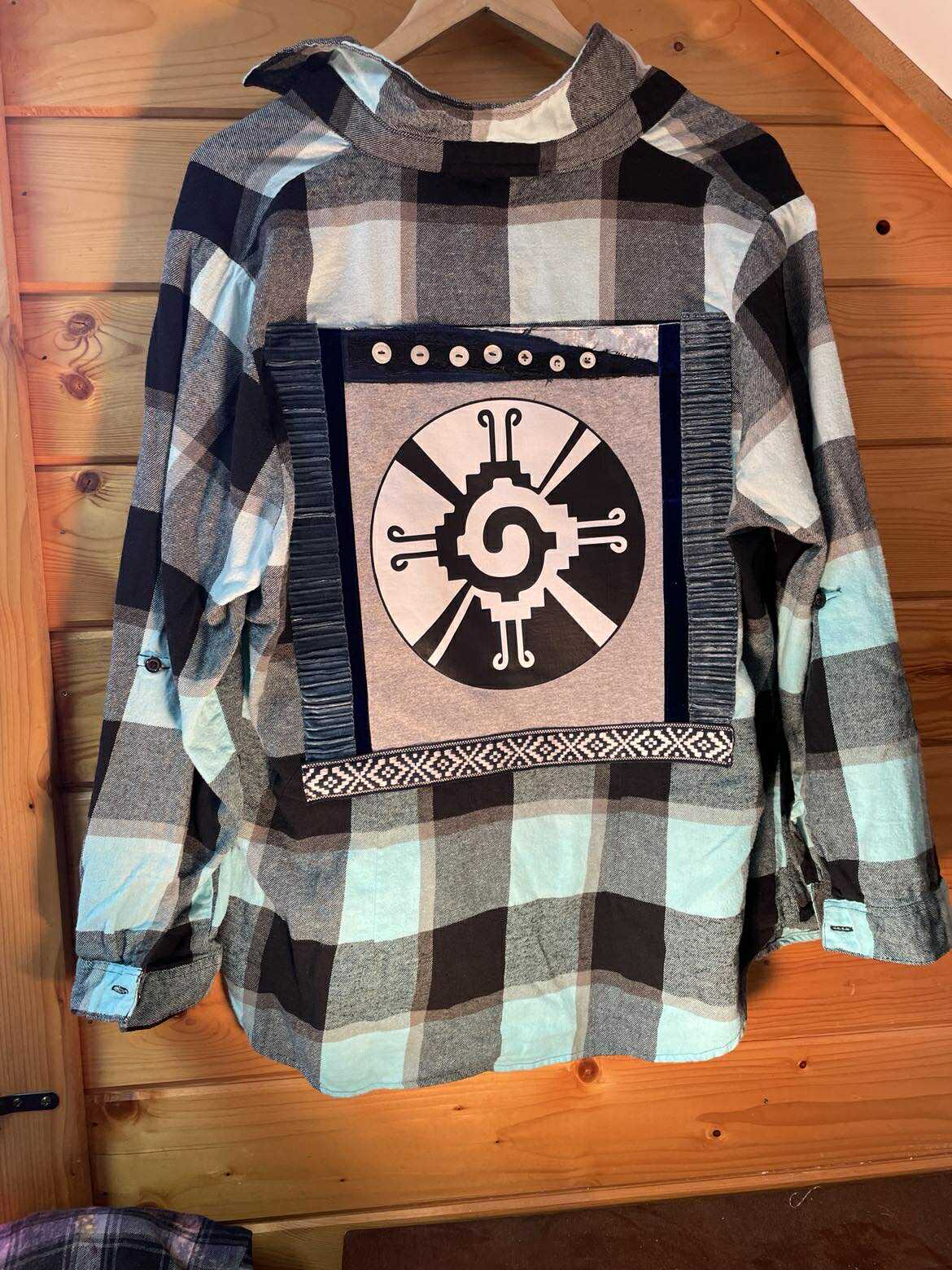 Sacred Spiral ‘Blue Smoke’ Flannel