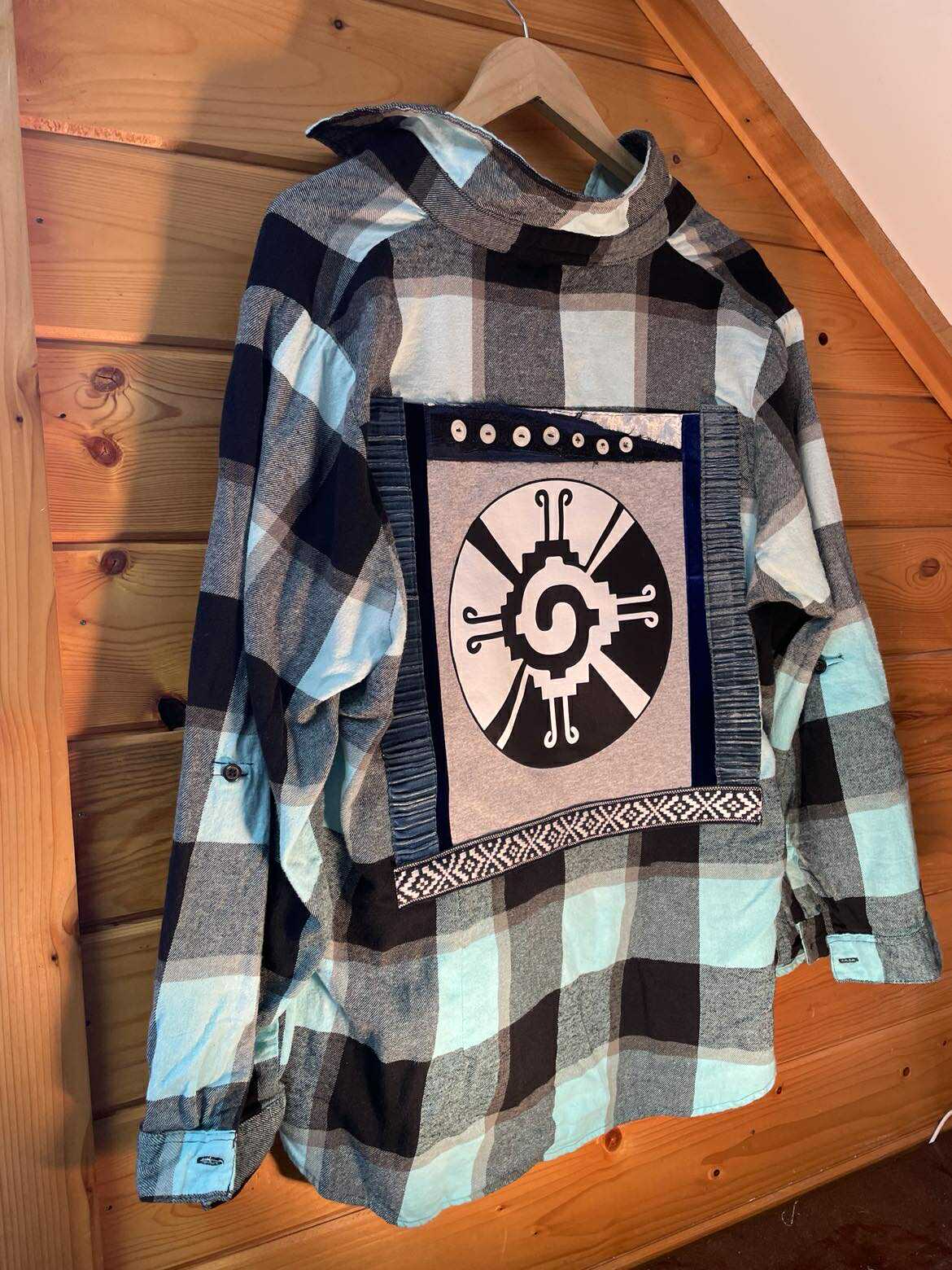 Sacred Spiral ‘Blue Smoke’ Flannel