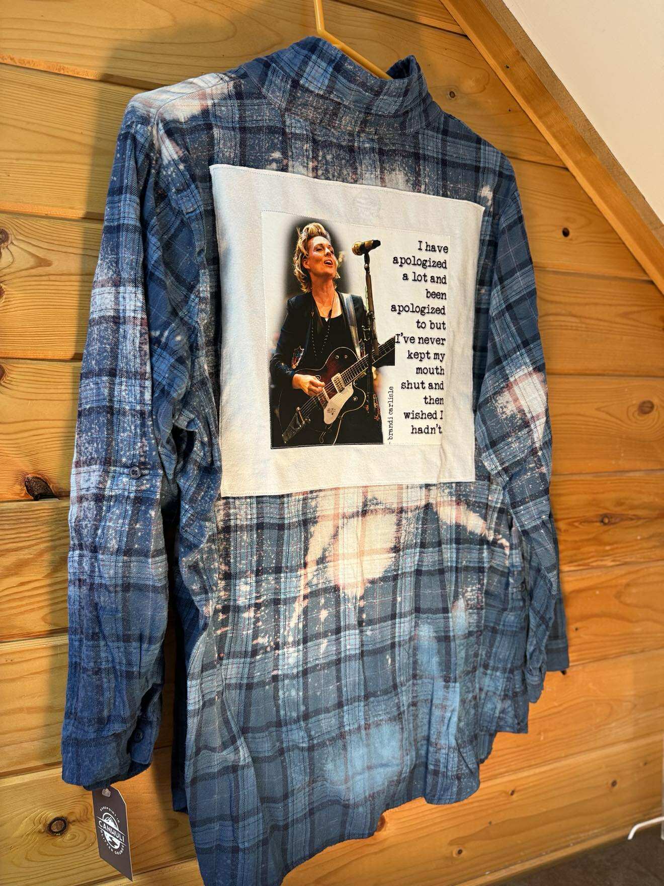 Brandi Carlile “Never Kept My Mouth Shut” Flannel