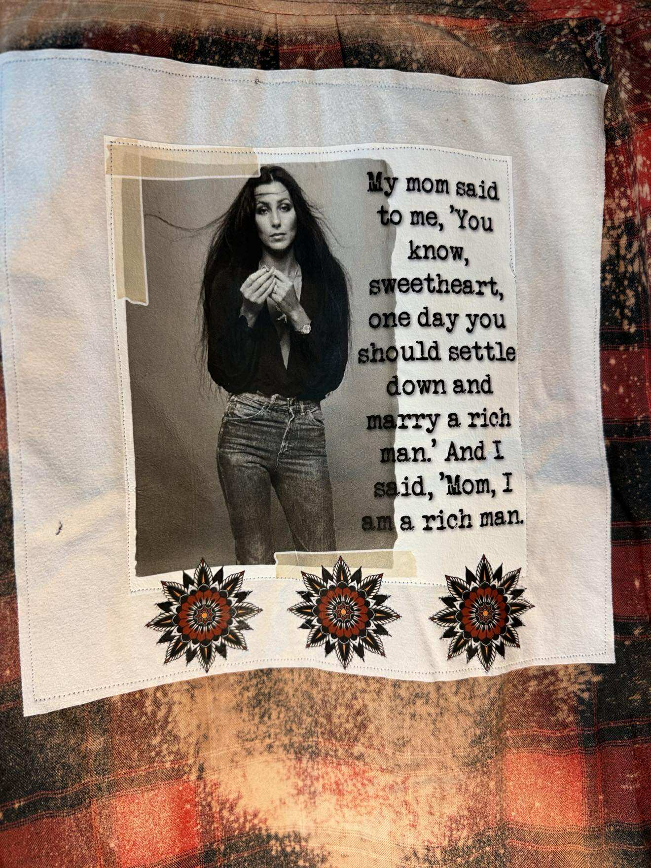 Cher “Rich Man” Flannel