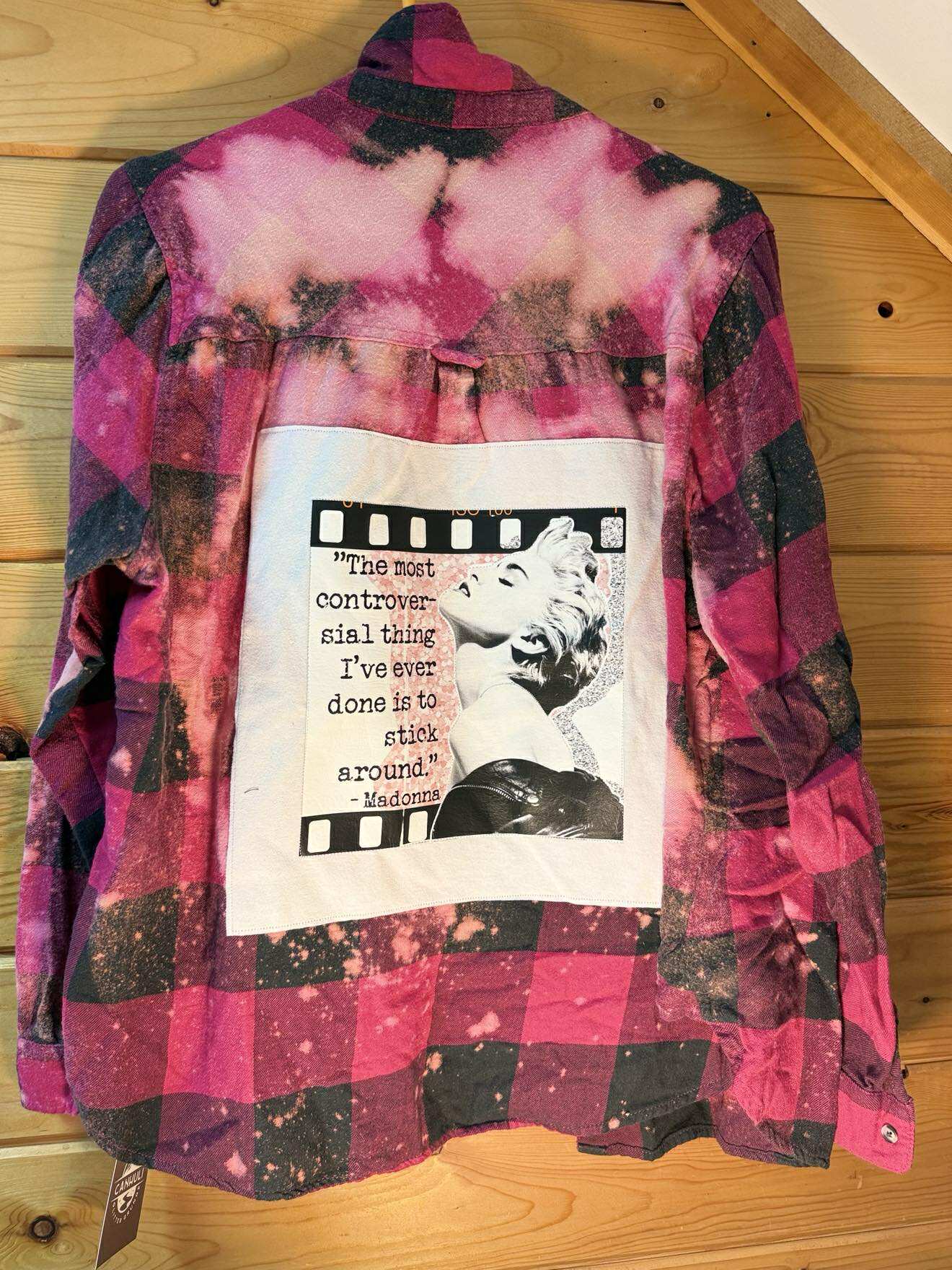 Madonna “Stick Around” Flannel