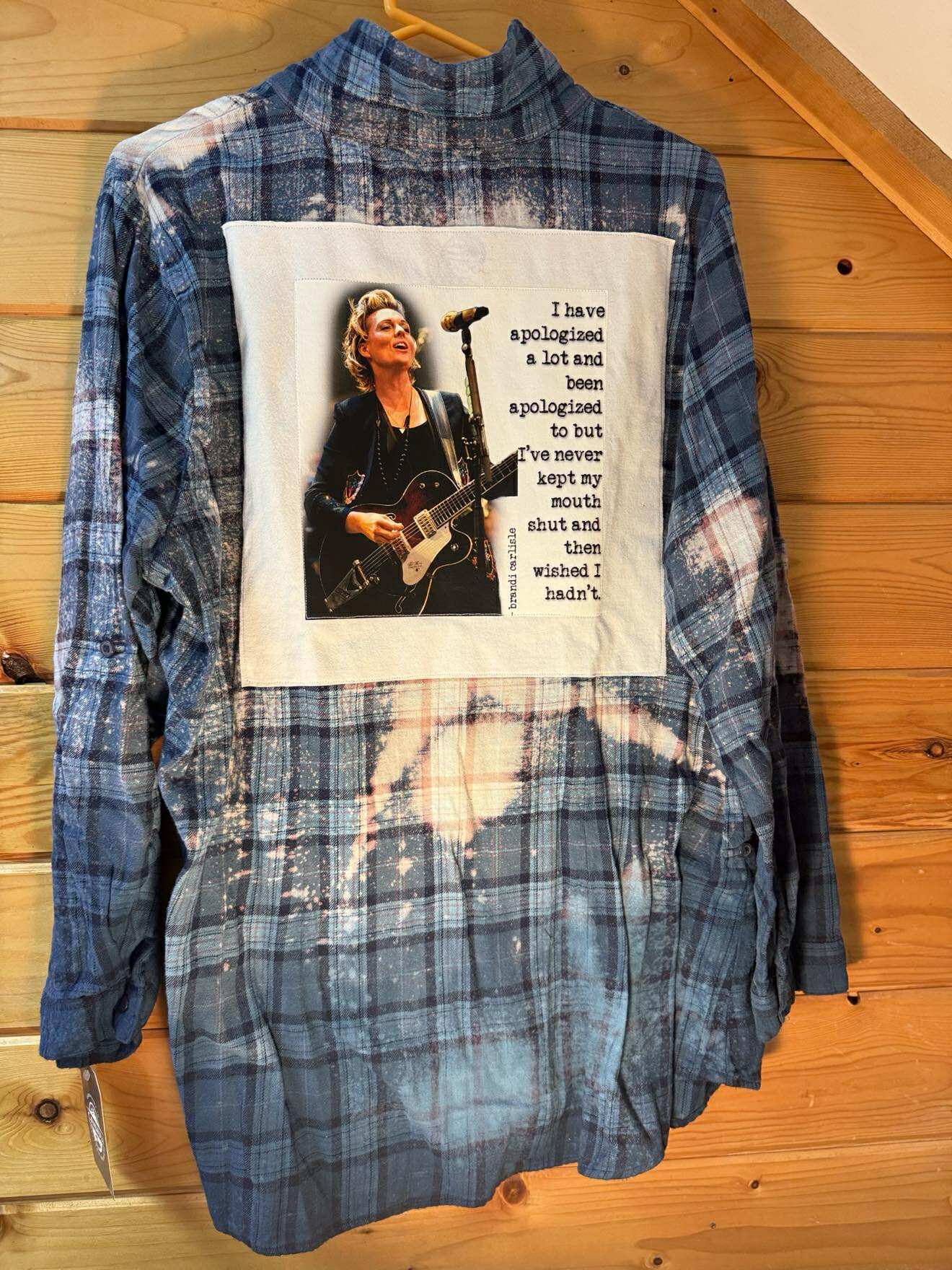 Brandi Carlile “Never Kept My Mouth Shut” Flannel