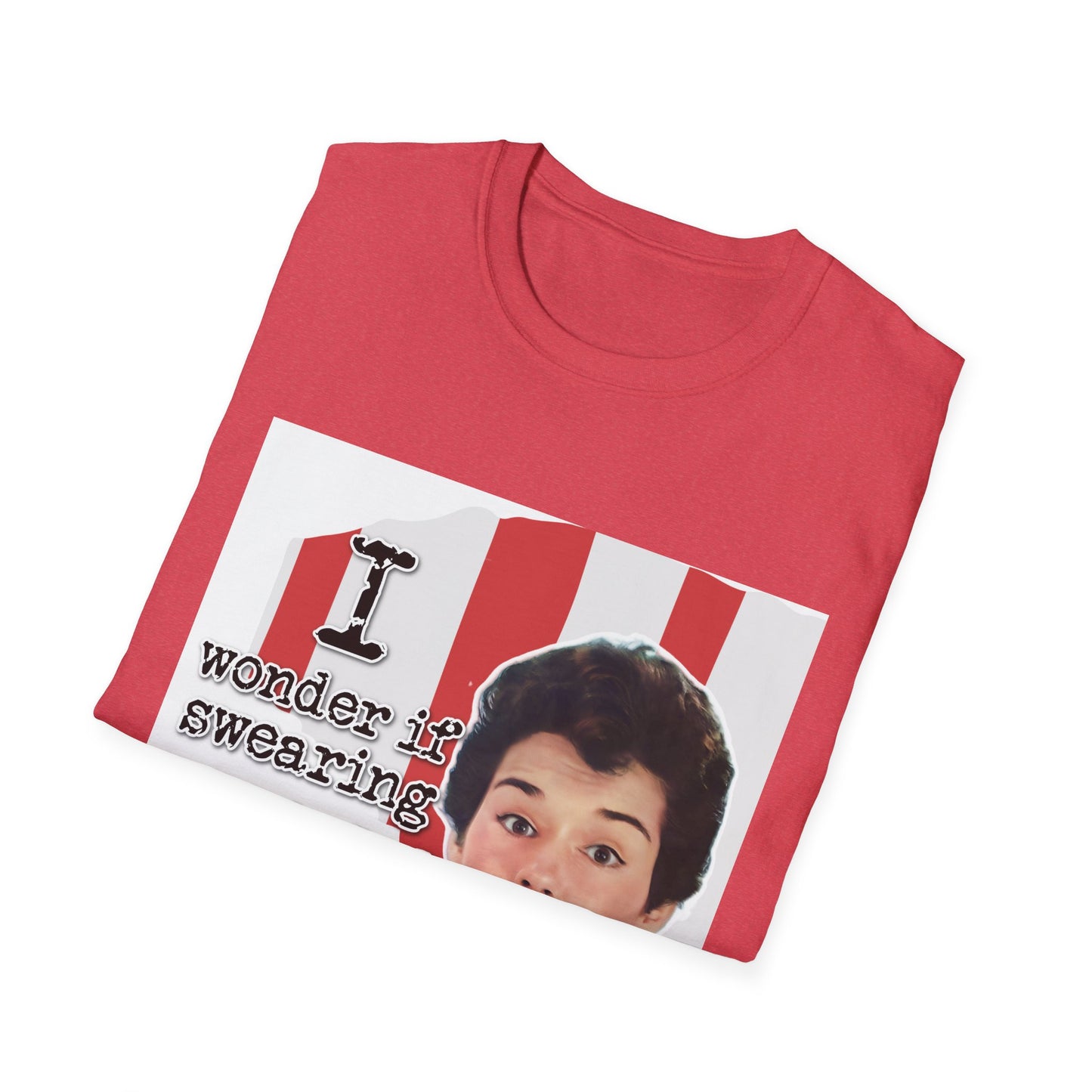 "I wonder if swearing will help?" - Retro Humor T-Shirt