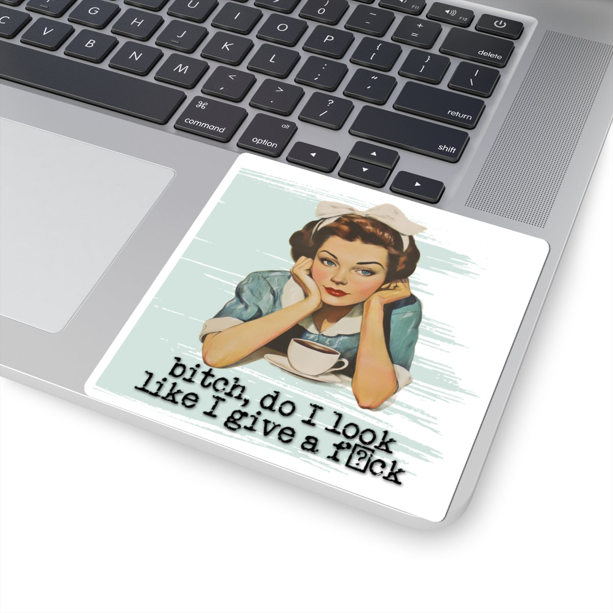 'did I ASK you?' - Vintage Vibe Kiss-Cut Stickers
