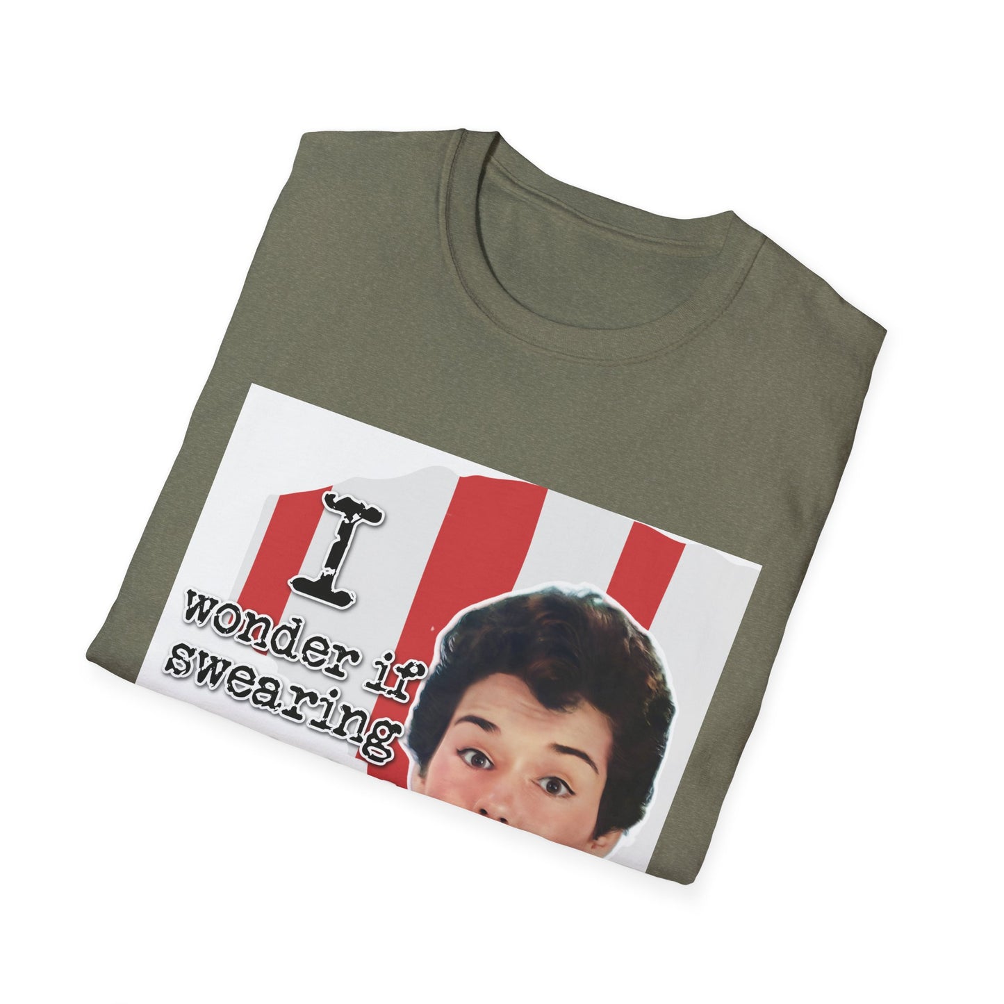 "I wonder if swearing will help?" - Retro Humor T-Shirt