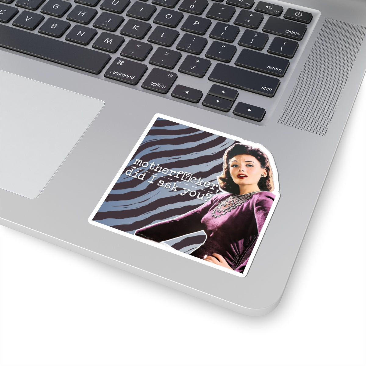 'did I ASK you?' - Vintage Vibe Kiss-Cut Stickers