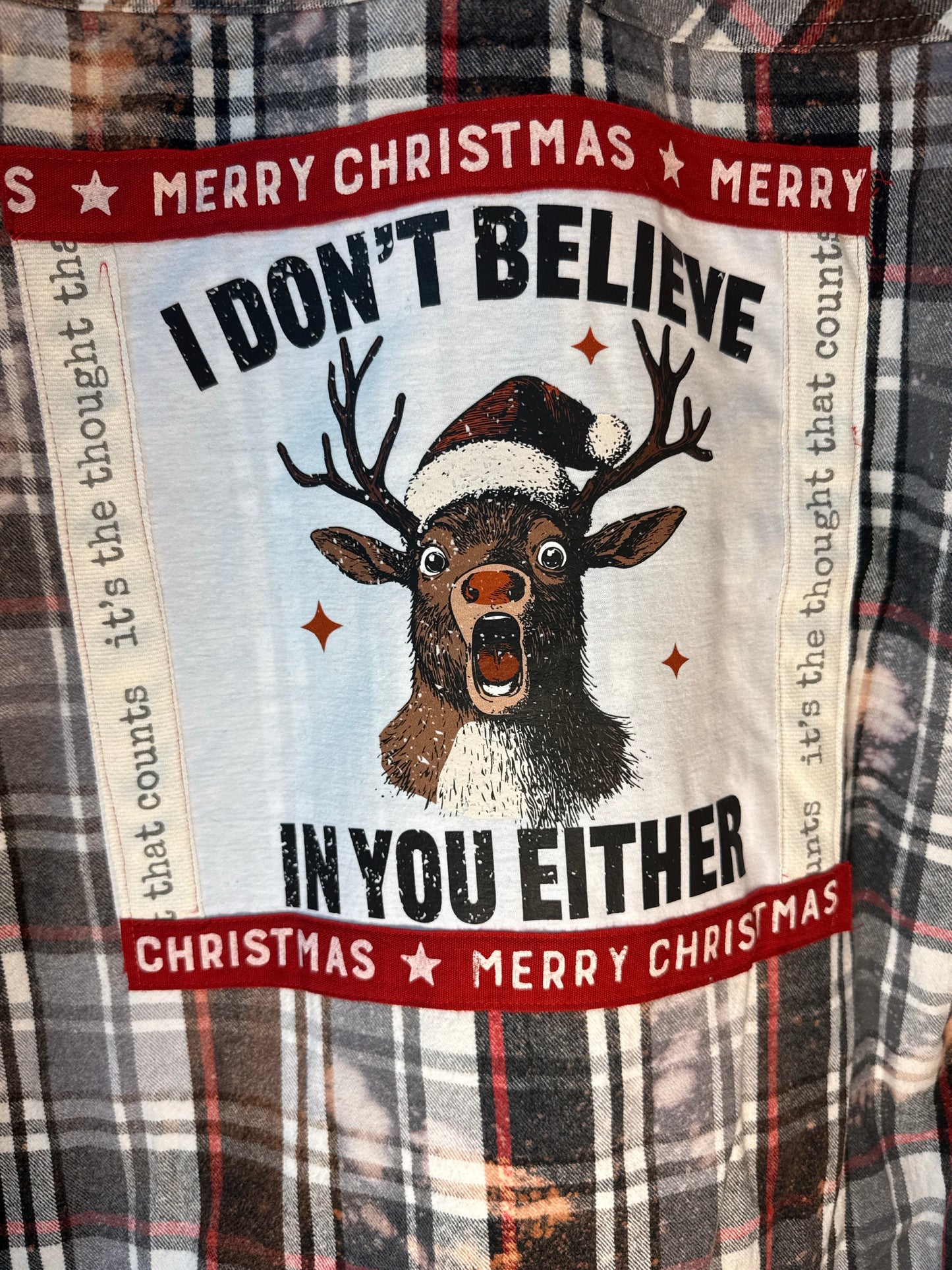 I Don’t Believe in You Either Flannel