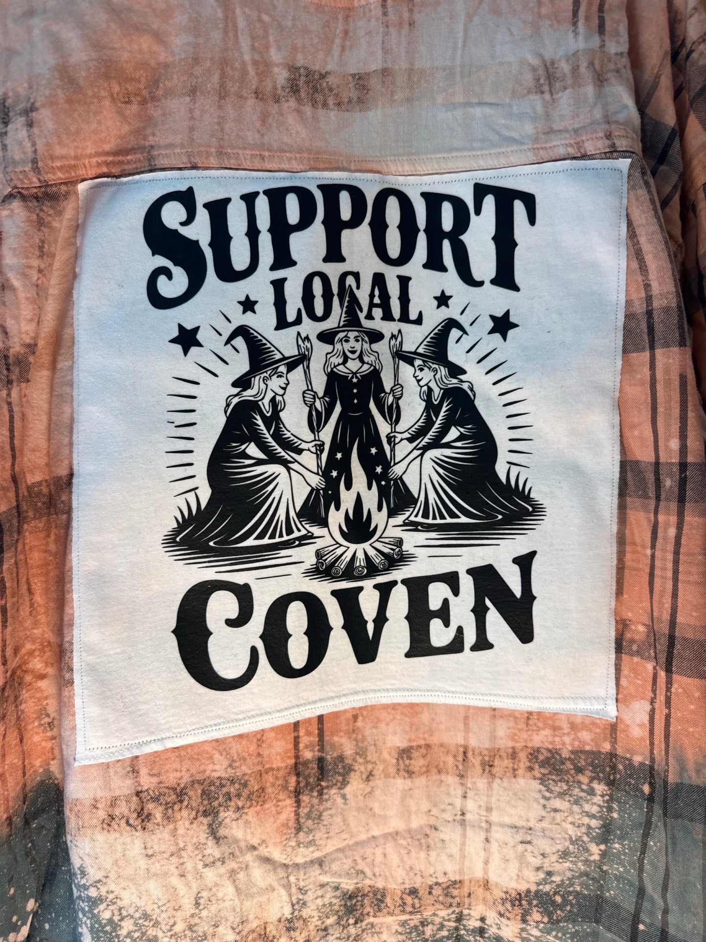 Support Local Coven Flannel (Ombre Edition)