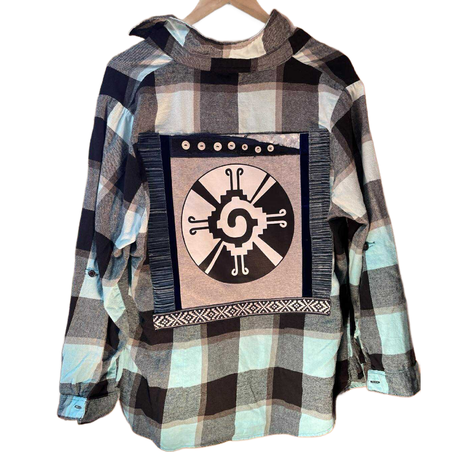 Sacred Spiral ‘Blue Smoke’ Flannel