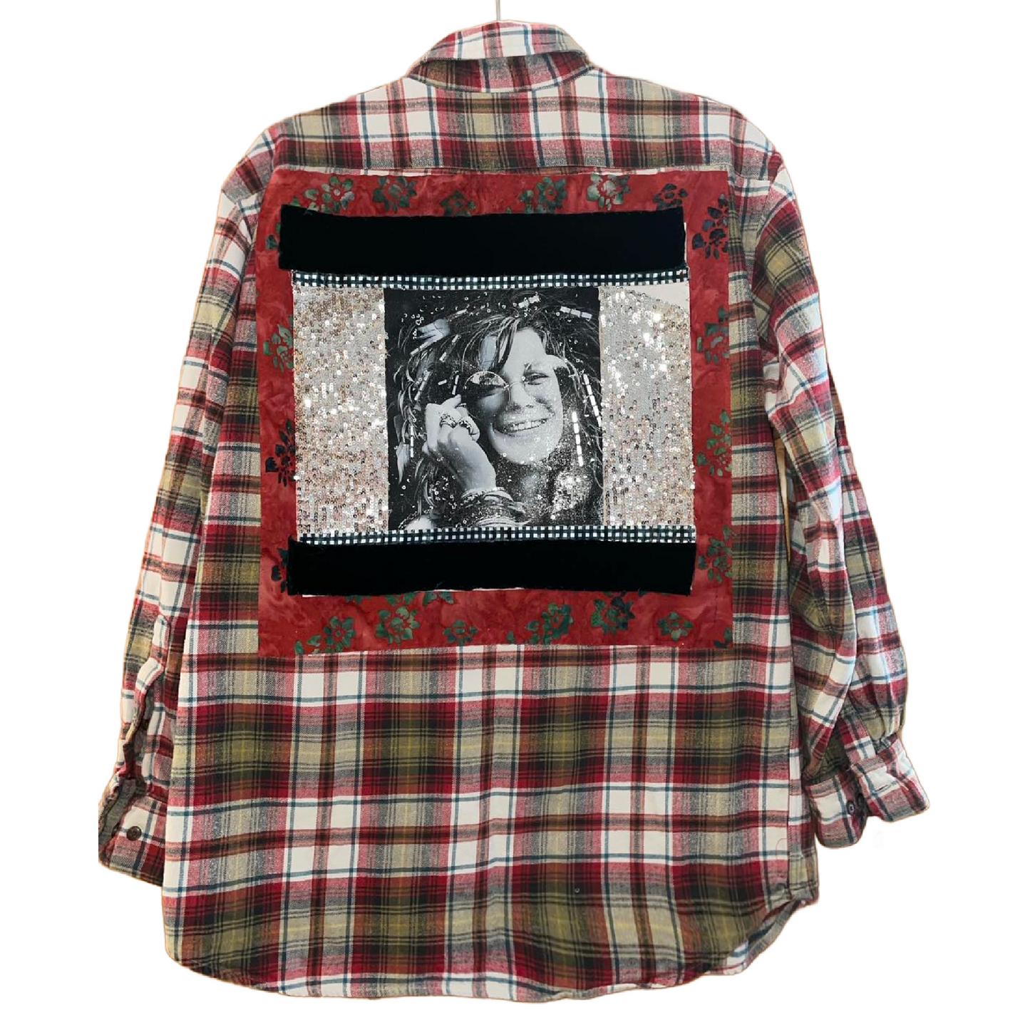 Glitter & Grit – Janis Joplin Wild Soul Flannel