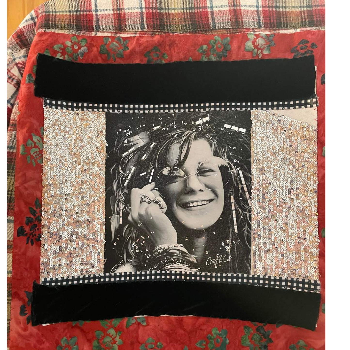 Glitter & Grit – Janis Joplin Wild Soul Flannel