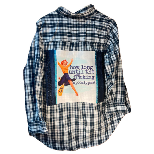 “How Long Until the F*cking Apocalypse?” – Midnight Mood Flannel