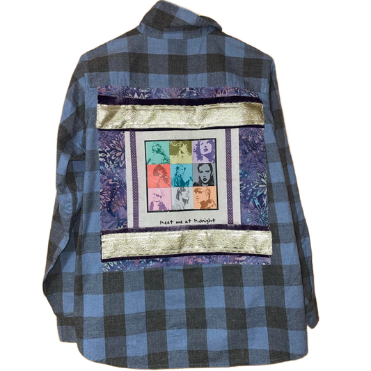 Midnight Meet-Up – Taylor Swift Eras Tribute Flannel