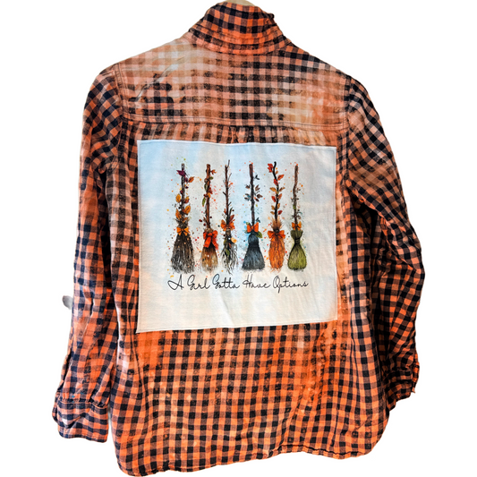 A Girl’s Gotta Have Options Flannel