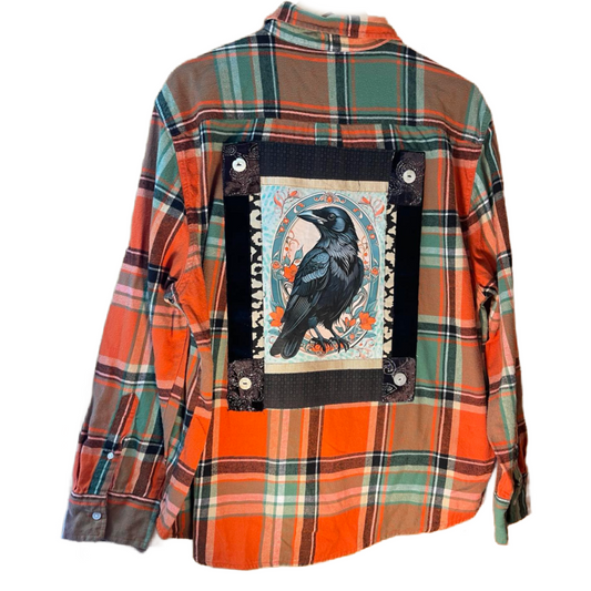 Midnight Crow Club – Haunted Woods Flannel
