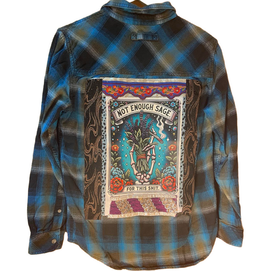 🔥 Not Enough Sage Flannel – The Spirit Cleanser Aunt Jane Wore to Court