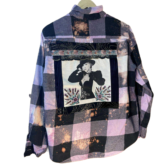 Stevie Nicks ‘Edge of Plaid’ Flannel
