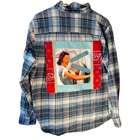 Handle Your Own Sh*t – Aunt Jane’s Life Advice Flannel