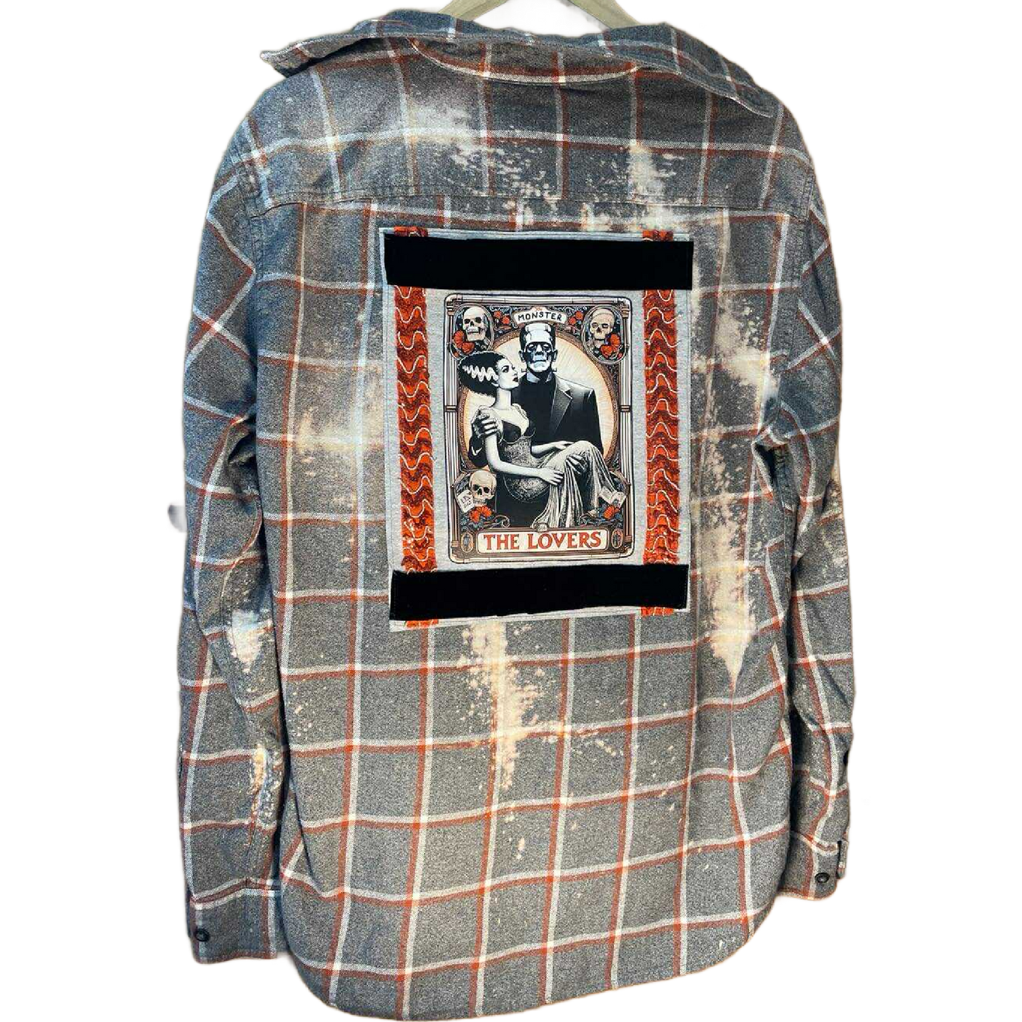 ‘Monster Lovers’ Flannel – Grey &amp; Ember Edition (Copy)