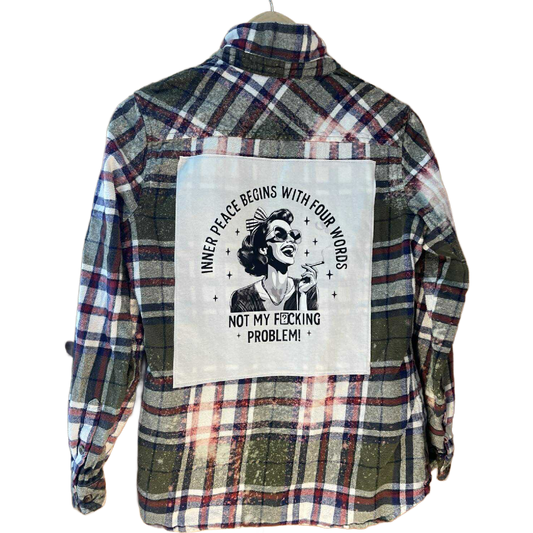 Not My F*cking Problem Flannel