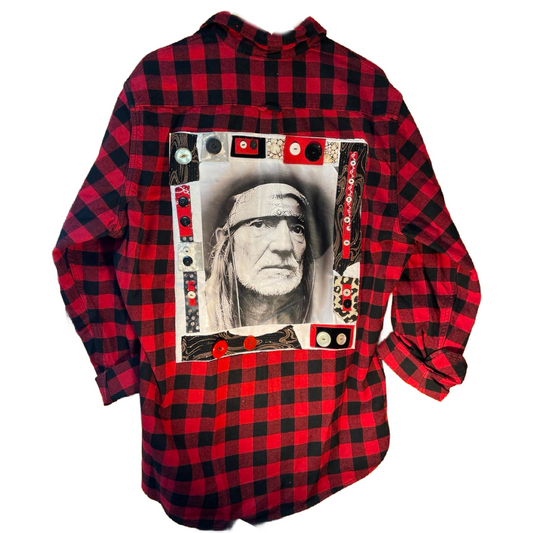 Outlaw Soul – Willie Nelson Buffalo Flannel