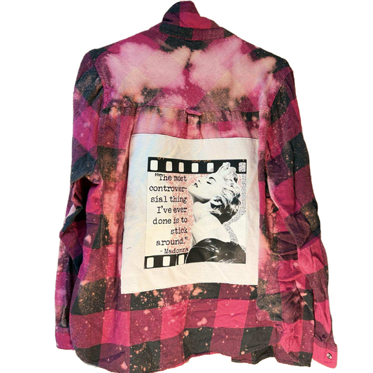 Madonna “Stick Around” Flannel